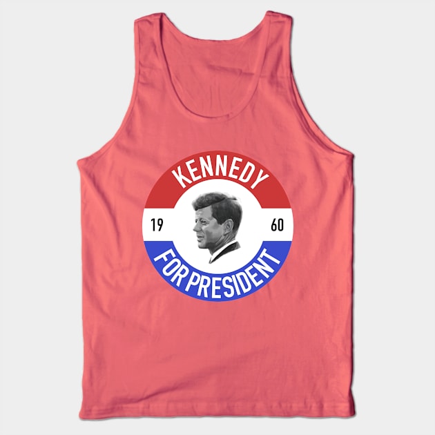 Kennedy for President 1960 Tank Top by thekennedyway